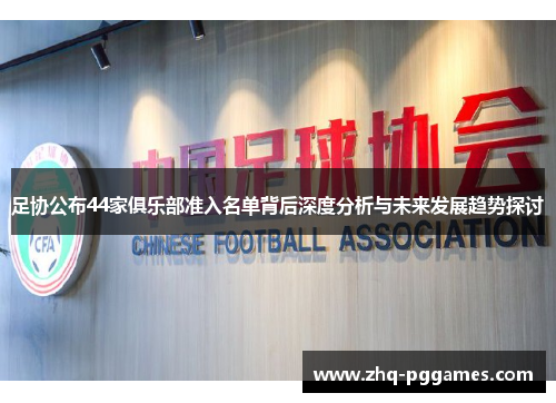 足协公布44家俱乐部准入名单背后深度分析与未来发展趋势探讨 足协公布44家俱乐部准入名单背后深度分析与未来发展趋势探讨