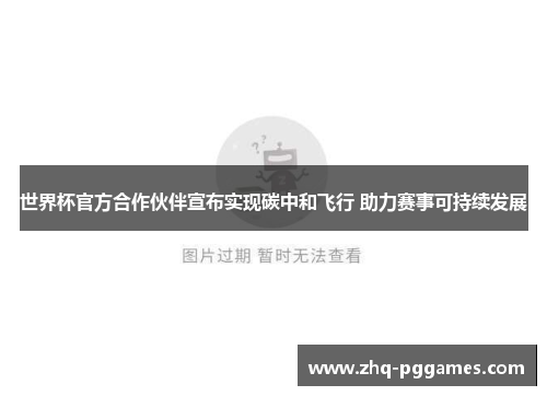 世界杯官方合作伙伴宣布实现碳中和飞行 助力赛事可持续发展